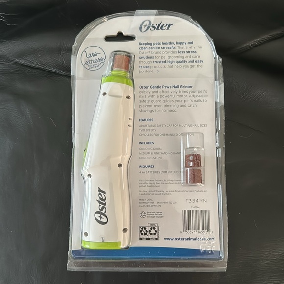 Gentle Paws Nail Grinder for Dogs and Cats. Oster brand = less stress - Picture 2 of 5